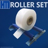 Roller Set (with Plastic Roll) * We do NOT supply the plastic roll/sheeting * Roller Set includes 2 x Rollers only